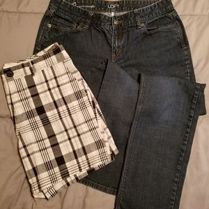 Loft Jeans & Dockers Shorts